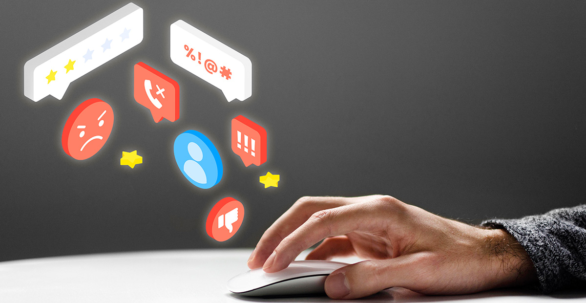 customer-experience-creative-collage online reputation management tools